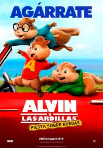 Alvin y las ardillas 4: Fiesta sobre ruedas (2015) HD 1080p Latino